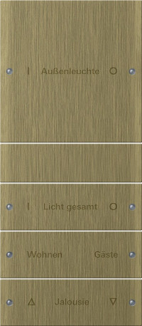 2134607 Gira Комплект клавиш, 4 шт. ( 1+3) ГРАВИРОВКА 2134607 Gira Комплект клавиш, 4 шт. ( 1+3) ГРАВИРОВКА