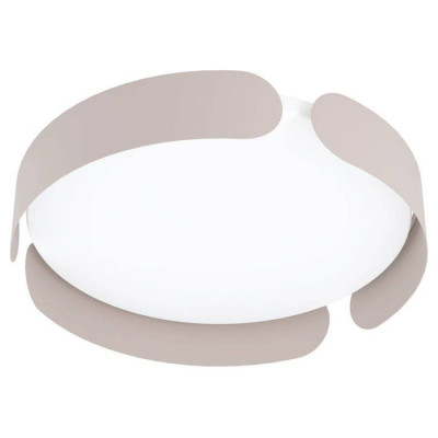 99623 Светильник потолочный VALCASOTTO, LED 24W, 2050lm, H75, ?350, сталь/пластик, белый/мокко