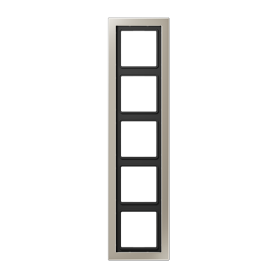 Рамка 5-кратная; благородная сталь, лакированная, ESD2985-L