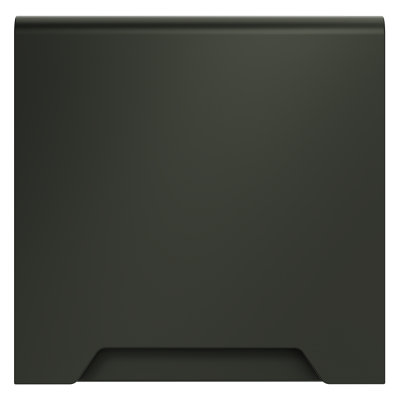 Накладка для розетки с заземлением, защитными шторками и крышкой, S70 (титан), VLS000806