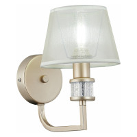 Evoluce SLE107501-01 Светильник настенный Золотистый/Шампань E14 1*40W