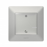 752389 - Valena Life with NETATMO.Умный беспроводной сценарный выключатель "День/Ночь".Цвет Алюминий
