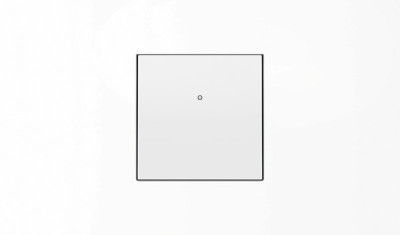 8530 BL - Клавиша для механизмов 8130, 8130.1, 8130.2 и 8130.3, серия SKY, цвет альпийский белый - 2CLA853000A1101