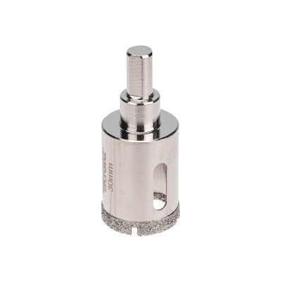 Коронка алмазная 30мм по керамограниту с центровочным сверлом KRANZ, KR-92-0010