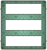 Vimar Суппорт для 21 модуля с винтами, 14621