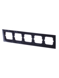 ABB BJE Axcent Черный Рамка 5-ая