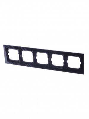 ABB BJE Axcent Черный Рамка 5-ая