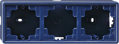 Рамка для открытого монтажа тройная