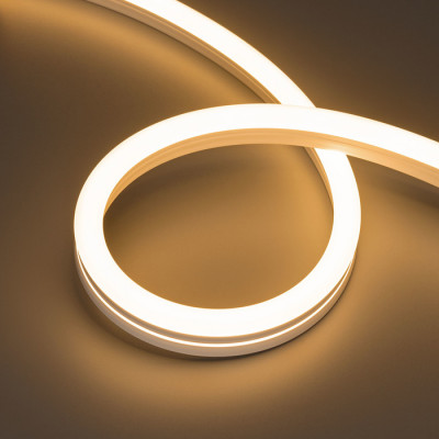 Светодиодная лента герметичная MOONLIGHT-SIDE-A140-12x24mm 24V Warm2700 (9.6 W/m, IP68, 5m, wire x2) (Arlight, Прямой вывод кабеля), 042798