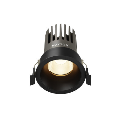 Maytoni Technical Встраиваемый светильник Dip Hight 3000K 15Вт 50°, DL117-15W-3K-B