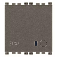 Vimar Актуатор с 1 реле 16а + сенсор тока, Metal, 19537.M