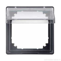 Aquadesign Крышка прозрачная IP44 с адапт. рамкой, антр.