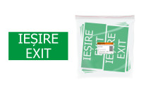 Знак "ВЫХОД" 200х100мм (румынский язык) TDM Electric, SQ0817-0072