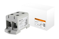 Клемма вводная силовая КВС 4 ввода 16-95 кв.мм. серая TDM Electric, SQ0833-0104