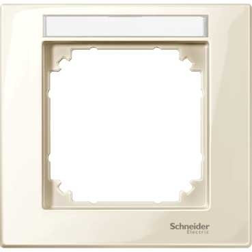 M-Plan Рамка 1-ная с полем для надписи, беж.