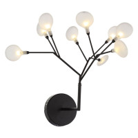 ST LUCE SL411.421.09 Бра ST-Luce Черный/Белый G4 9*1,5W