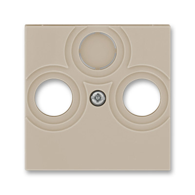 5011H-A00300 18 - Накладка ABB Levit для розеток TV-R / TV-R-SAT кофе макиато - 2CHH080300A4018