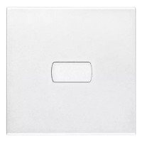 Vimar Клавиша для осевых устройств на  2 модуля персонализируемая, белая, 20132.0.B