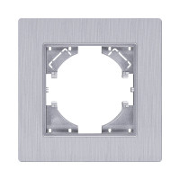 Рамка 1-постовая, серый Kollinger Eleganz Plex EP1GY