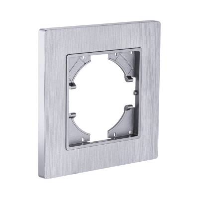 Рамка 1-постовая, серый Kollinger Eleganz Plex EP1GY