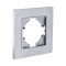 Рамка 1-постовая, серый Kollinger Eleganz Plex EP1GY