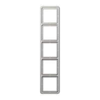 Рамка для вертикальной и горизонтальной установки, 5-кратная; светло-серая, CD585LG