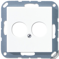 крышка для 2-х гнезд, A562-2BFSW крышка для 2-х гнезд, A562-2BFSW