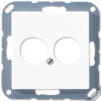 крышка для 2-х гнезд, A562-2BFSW