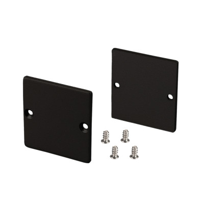 Заглушка SL-LINE-3638-LW BLACK глухая (Arlight, Металл), 038716