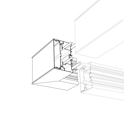 Угол S2-LINE-10570-L90W внешний (Arlight, Металл), 021269
