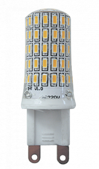 PLED-G9  7w  4000K 400Lm 175-240V (пластик d16*50мм) Jazzway, 1039095B