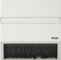 068266 Gira Накладка для приборов с квадратной центральной панелью и наклонным выходом