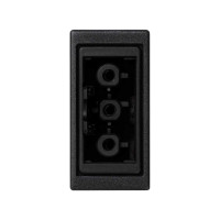 Simon SConnect Разъём быстрого подключения "мама" 3 контакта 22,5х45мм, графит, K121B-14