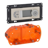 Legrand Valena LIFE/ALLURE.Термостат комнатный программируемый.С лицевой панелью.Слоновая кость, 752235