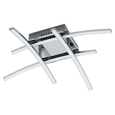 96305 Светодиодный потол. светильник NEVADO, 4х5W (LED), 4х470lm, L500, B500, Н115, алюминий, хром//п, 96305