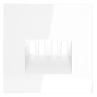 Накладка для розетки акустической 4-местной , S70 (белый глянцевый), VLS001501 Накладка для розетки акустической 4-местной , S70 (белый глянцевый), VLS001501