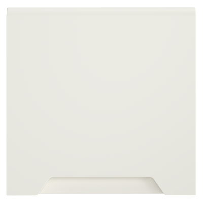 Накладка для розетки с заземлением, защитными шторками и крышкой, S70 (хлопок), VLS000813