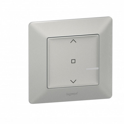 752390 - Valena Life with NETATMO.Умный выключатель рольставней 500 ВА 230В.Цвет Алюминий