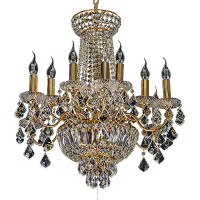 Lightstar 700162 (MD00071-16) Люстра подвесная CLASSIC 16х60W E14 ЗОЛОТО (в комплекте)