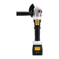 Угловая шлифовальная машина (УШМ, болгарка) аккумуляторная, 125 мм, 1 акк. х 4Ач, в кейсе KRANZ, KR-PT-250