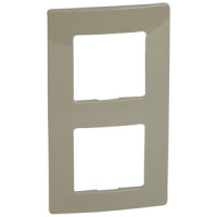 Legrand Рамка 2 поста - Legrand Etika - светлая галька, 672522 Legrand Рамка 2 поста - Legrand Etika - светлая галька, 672522