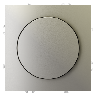 Светорегулятор встраиваемый VOLTUM S70 поворотно-нажимной 600 Вт, (шелк), VLS070304