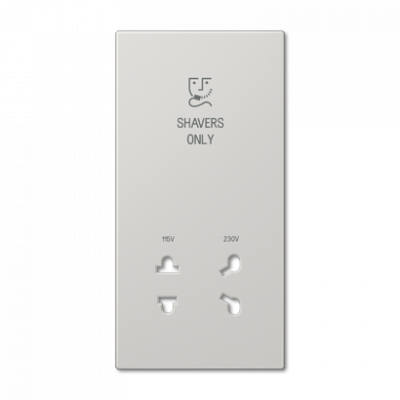 накладка бритвенной розетки серая, SOLS7522LGPL