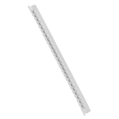 Legrand Маркер Memocab - ширина 2,3 мм - чёрная маркировка на белом фоне - заглавная буква Q, 037842