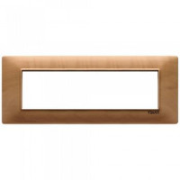 Vimar Накладка для 7 модулей дерево-натуральная груша, 14657.62