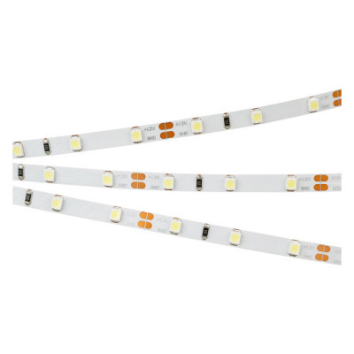 Светодиодная лента RT-A60-5mm 12V Warm2400 (4.8 W/m, IP20, 2835, 5m) (Arlight, узкая), 028616(2)