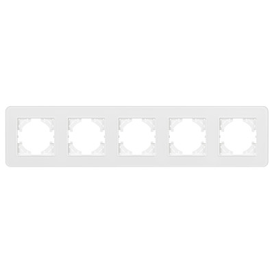 049704 - Рамка стеклянная FRM-OMALI-GS-5-WH (Arlight, -)