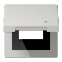 Рамка с подпружиненной крышкой для USB-механизмов, с центральной платой, LS990BFKLUSBLG Рамка с подпружиненной крышкой для USB-механизмов, с центральной платой, LS990BFKLUSBLG