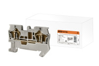 Зажим клеммный безвинтовой (ЗКБ) 4 мм2 40А серый TDM Electric, SQ0822-0005 Зажим клеммный безвинтовой (ЗКБ) 4 мм2 40А серый TDM Electric, SQ0822-0005