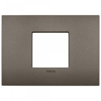 Vimar Накладка Classic на 2 модуляC Metal, 19652.80 Vimar Накладка Classic на 2 модуляC Metal, 19652.80